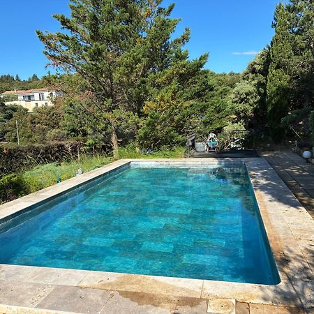 Gite 2 Chambres Avec Piscine Sernhac Exteriör bild